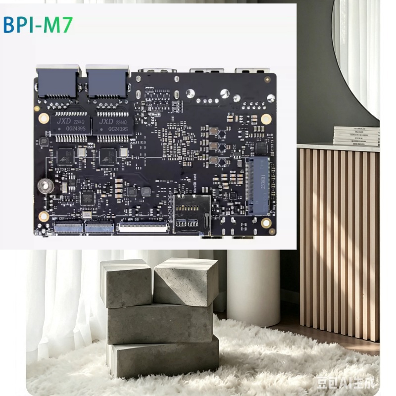 Rockchip Rk3588 Development Board - Placa de Desarrollo BananaPi BPI-M7 con