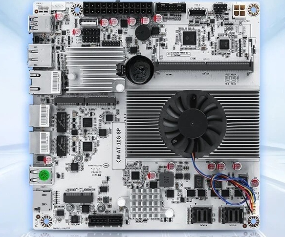 Nas Motherboard 8 Sata Mini Itx - RAM DDR5, Dual M.2 NVMe, Ethernet