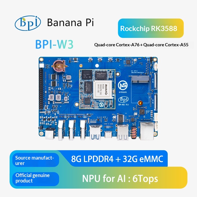 Placa de Desarrollo de Router  - Rockchip Rk3588 Development Board reseña y precio